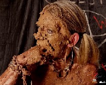 Scat Slut-Orgasma Celeste extreme play in a lot of saved shit 10