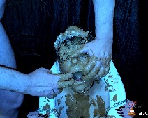 Scat Slut-Orgasma Celeste extreme shit training and throat fuck 07