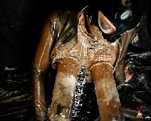 Scat Slut-Orgasma Celeste extreme vacuum shit udders 06