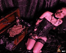 Scat Slut-Orgasma Celeste gothic shit play swallowing and dildo throating 09