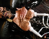 Scat Slut-Orgasma Celeste milked shit udders and extreme shit play 03