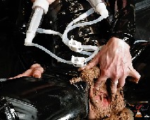 Scat Slut-Orgasma Celeste milked shit udders and extreme shit play 04